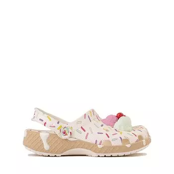 Сабо Crocs Classic Ice Cream Party Clog, белый