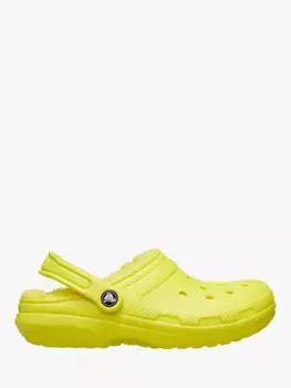 Сабо Crocs Classic Lined, цвет cyber/yellow
