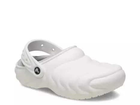 Сабо Crocs Classic Lined Overpuff, белые