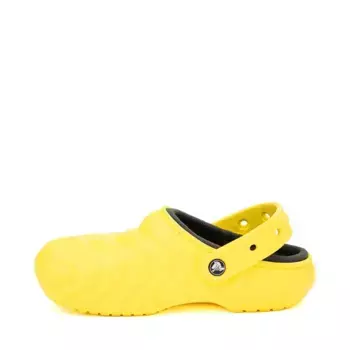 Сабо Crocs Classic Lined Overpuff Clog, желтый