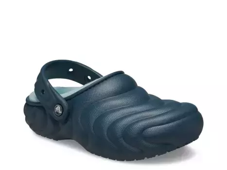 Сабо Crocs Classic Lined Overpuff, синее