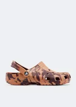Сабо Crocs Classic Marbled, рисунок