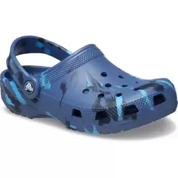 Сабо Crocs Classic Marbled, синий