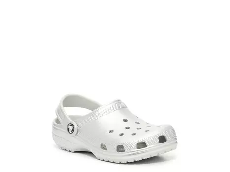 Сабо Crocs Classic, металлик