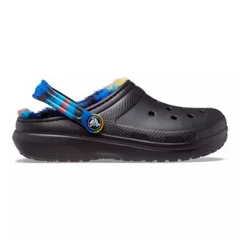 Сабо Crocs Classic на подкладке с распылителем для малышей Crocs