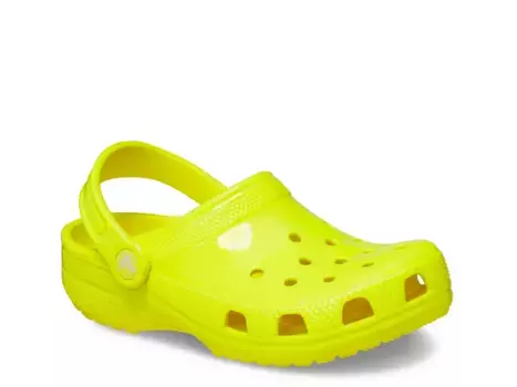 Сабо Crocs Classic Neon Highlighter, желтые
