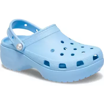 Сабо Crocs Classic Platform Pearl, синий