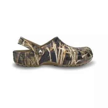 Сабо Crocs Classic Realtree, зеленый