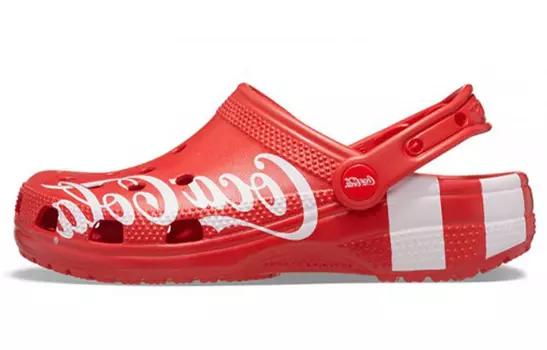 Шлепанцы и сланцы Crocs Classic Clog Coca-Cola