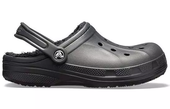 Сабо Crocs Classic Clog Crocs Stay Warm Wear-Resistant Sports Unisex Black Sandals