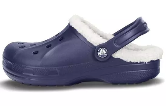 Сабо Crocs Classic Clog Crocs Stay Warm Wear-Resistant Navy Blue Unisex Slippers