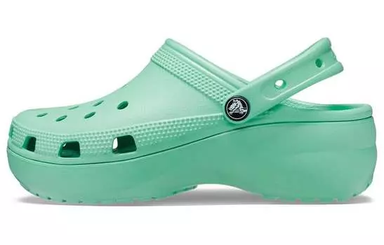 Сабо Crocs Classic Platform Clog Jade Stone Women's