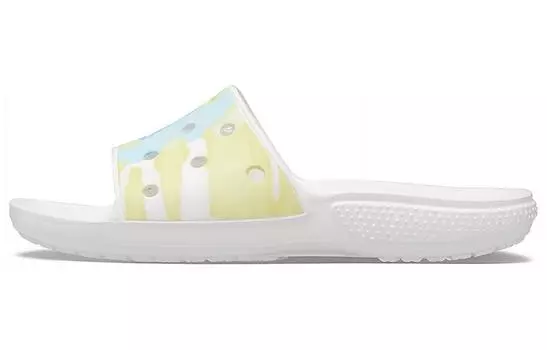 Шлепанцы и сланцы Crocs Classic Slippers 'Tie-Dye'