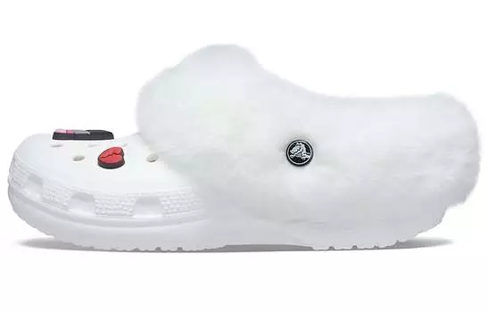 Шлепанцы и сланцы Crocs Classic Clog Crocs White Unisex Slippers