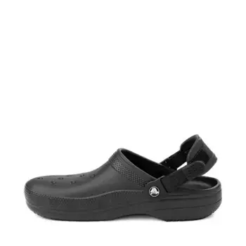 Сабо Crocs Classic Slip-Resistant Work Clog, черный