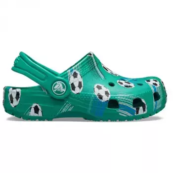 Сабо Crocs Classic Sport Ball, зеленый