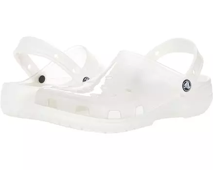 Сабо Crocs Classic Translucent Clog, белый