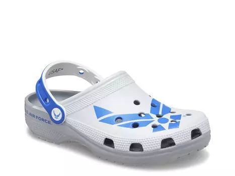 Сабо Crocs Classic US Air Force, белый