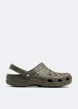 Сабо Crocs Classic, зеленый