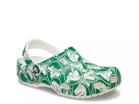 Сабо Crocs Classic, зеленый плющ