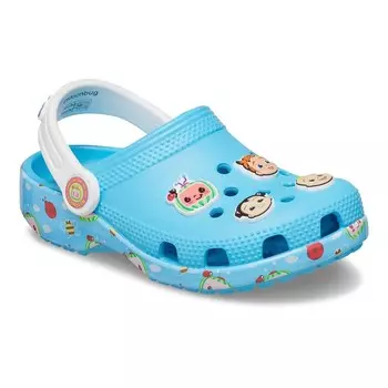 Сабо Crocs Cocomelon для малышей, цвет Electric Blue