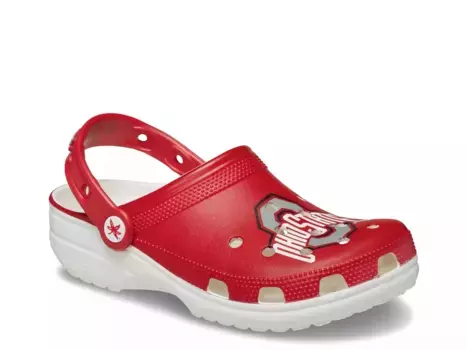 Сабо Crocs College Ohio State Classic, белые