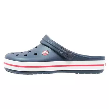 Сабо Crocs Crocband, темно-синий/белый/красный (Размер 40-41 RU)