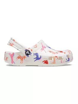 Сабо Crocs, цвет wei/bunt