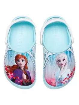 Сабо Crocs Disney Frozen, голубой