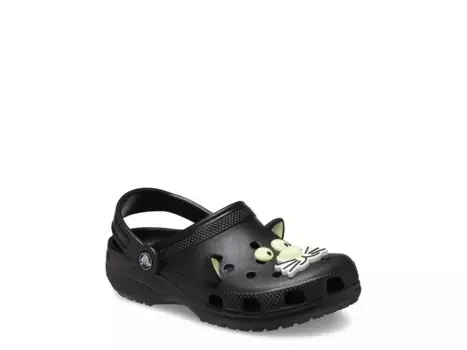 Сабо Crocs Glow Black Cat - для детей