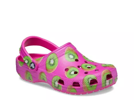 Сабо Crocs Hyper Real, зеленый/мультиколор