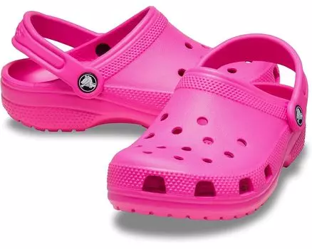 Сабо Crocs Kids Classic Clogs, цвет Pink Crush