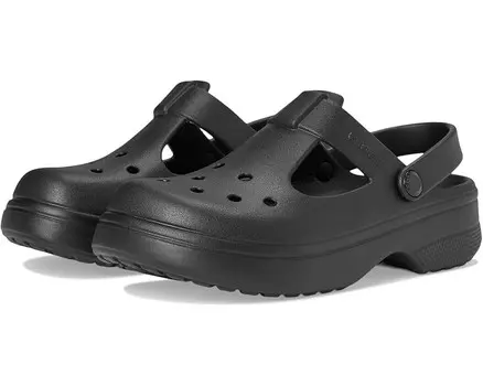 Сабо Crocs Kids Classic Mary Jane Clogs, черный