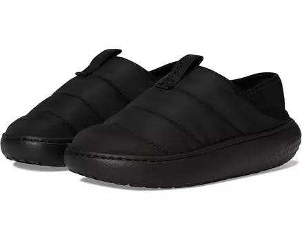 Сабо Crocs Kids Classic Puff Moc, черный