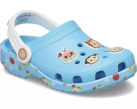 Сабо Crocs Kids CoComelon Classic Clog, цвет Electric Blue