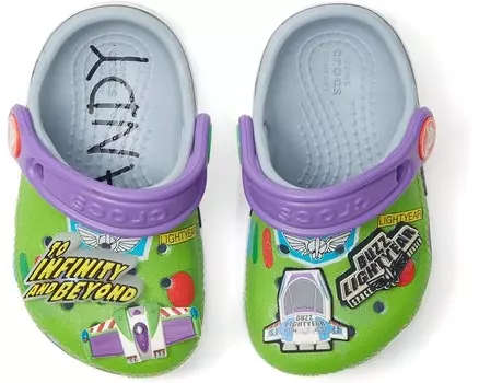 Сабо Crocs Kids Toy Story Classic Clog, цвет Blue Grey/Buzz Lightyear