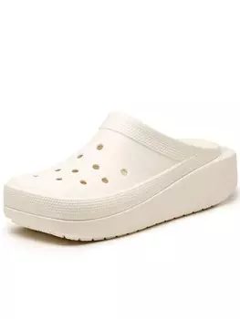 Сабо Crocs, кремовый
