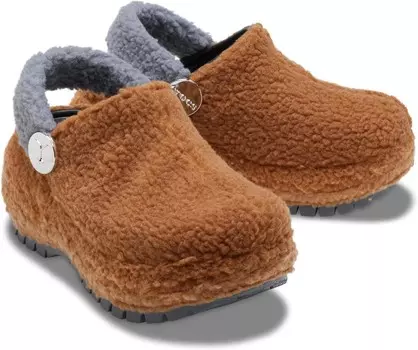 Сабо Crocs Lil Nas X Mega Crush Clogs Platform Shoes, цвет Black/Brown