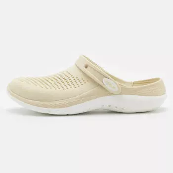 Сабо Crocs Literide 360 Clogs Unisex, светло-бежевый/белый