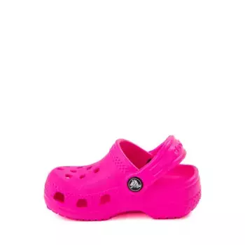 Сабо Crocs Littles Clog, цвет Pink Crush