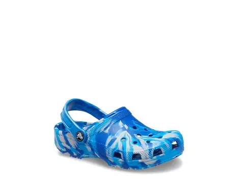 Сабо Crocs Marbled, синий