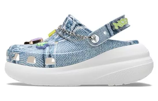 Сабо Crocs Mega Crush SZA Denim