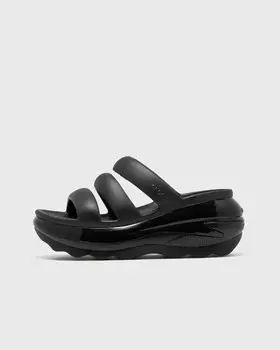 Сабо Crocs Mega Crush Triple Strap, черный