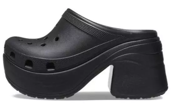 Сабо Crocs Siren Clog унисекс, черный