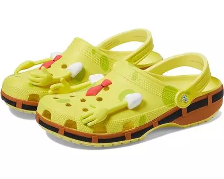 Сабо Crocs Spongebob Squarepants Classic Clog, цвет Spongebob Banana