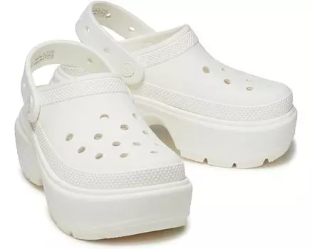 Сабо Crocs Stomp, цвет Chalk