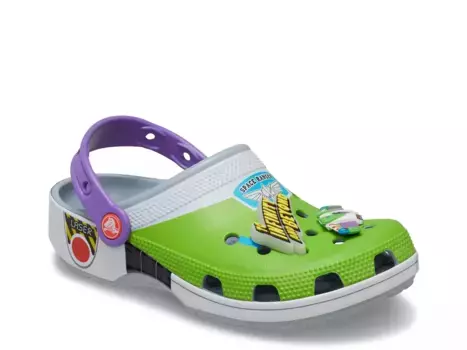 Сабо Crocs Toy Story Buzz Classic, синие/серые