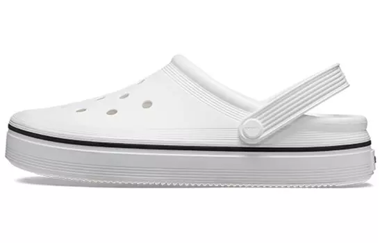 Шлепанцы и сланцы Crocs Off Court Clog 'White'
