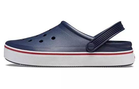Шлепанцы и сланцы Crocs Off Court Clog 'Navy'