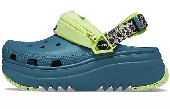 Сабо Crocs Hiker Xscape Animal Print Clog 'Teal Green'